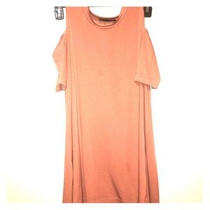 Cold shoulder dress